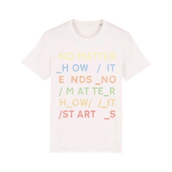 People Of Leisure Radiohead No Matter Band Tee Oversized Graphic T-Shirt Rock - Picture 2 of 11